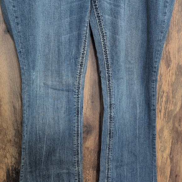 Amethyst Women's Plus Size Boot Cut Jeans 20 -617C - Picture 3 of 9